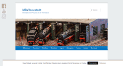 Desktop Screenshot of mbv-neustadt.de